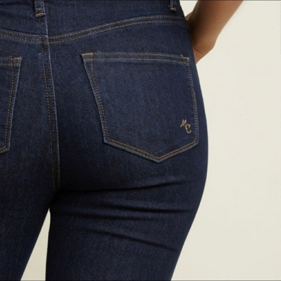 ✨Host Pick✨ ModCloth Karaoke Songstress Zipped High-Waist Ankle Jeans - Picture 6 of 9